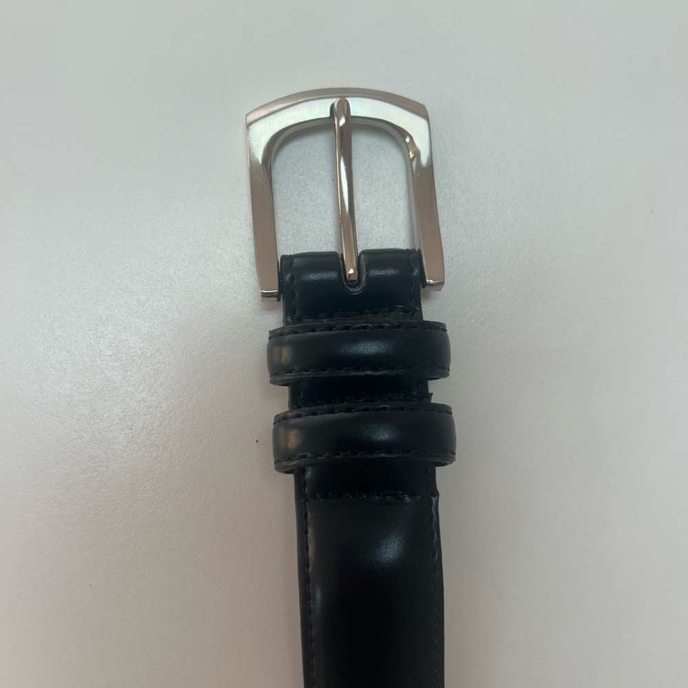 “NWOT” Black Leather Men's Belt
